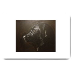 Black Lab Large Door Mat