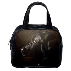 Black Lab Classic Handbag (one Side)