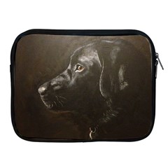 Black Lab Apple Ipad Zippered Sleeve