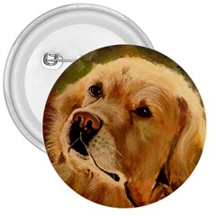 Golden Retriever 3  Button