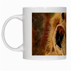 Golden Retriever White Coffee Mug