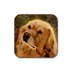 Golden Retriever Drink Coaster (square)