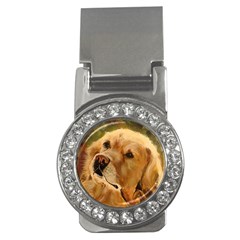 Golden Retriever Money Clip (cz)