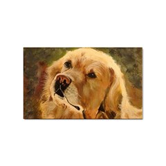 Golden Retriever Sticker (rectangle) by LabsandRetrievers