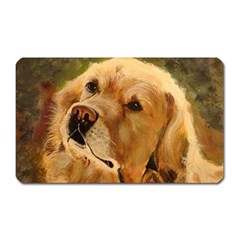 Golden Retriever Magnet (rectangular)