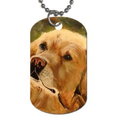 Golden Retriever Dog Tag (one Sided) by LabsandRetrievers