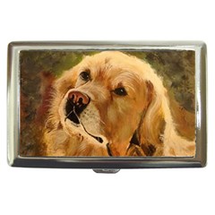 Golden Retriever Cigarette Money Case by LabsandRetrievers