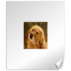 Golden Retriever Canvas 20  X 24  (unframed)