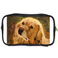 Golden Retriever Travel Toiletry Bag (one Side) by LabsandRetrievers