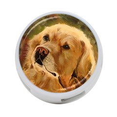 Golden Retriever 4-port Usb Hub (one Side) by LabsandRetrievers