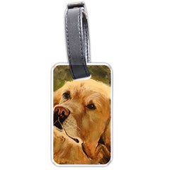 Golden Retriever Luggage Tag (one Side) by LabsandRetrievers