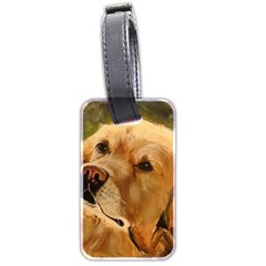 Golden Retriever Luggage Tag (two Sides) by LabsandRetrievers