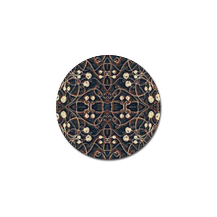 Victorian Style Grunge Pattern Golf Ball Marker