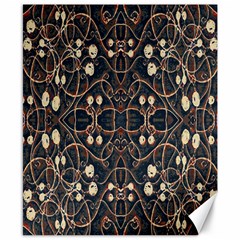 Victorian Style Grunge Pattern Canvas 8  X 10  (unframed) by dflcprints