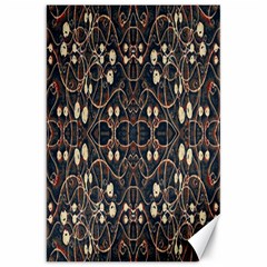 Victorian Style Grunge Pattern Canvas 20  X 30  (unframed)