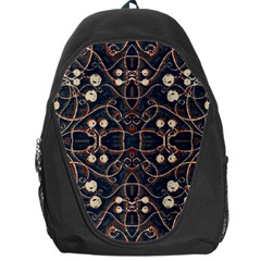 Victorian Style Grunge Pattern Backpack Bag by dflcprints