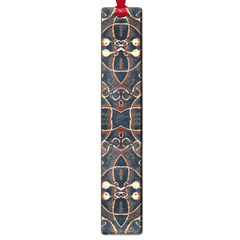 Victorian Style Grunge Pattern Large Bookmark