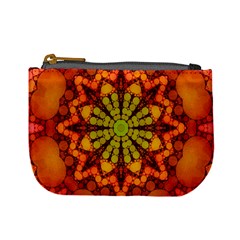 Florescent Abstract Coin Change Purse