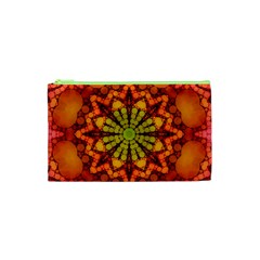 Florescent Abstract Cosmetic Bag (xs) by OCDesignss