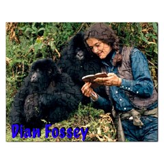 Dian Fossey Puzzle Jigsaw Puzzle (rectangle) by Rwanda