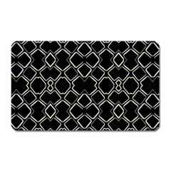 Geometric Abstract Pattern Futuristic Design  Magnet (rectangular) by dflcprints