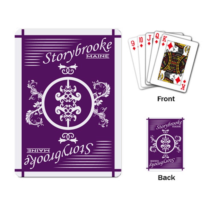 Storybrooke Playing Cards - Purple