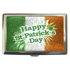 Happy St  Patricks Day Grunge Style Design Cigarette Money Case