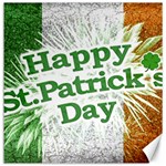 Happy St. Patricks Day Grunge Style Design Canvas 16  x 16  (Unframed) 15.2 x15.41  Canvas - 1