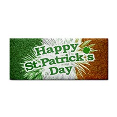 Happy St  Patricks Day Grunge Style Design Hand Towel by dflcprints