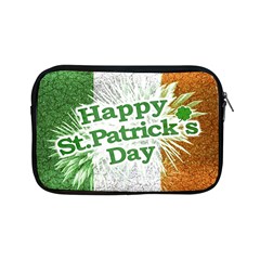 Happy St  Patricks Day Grunge Style Design Apple Ipad Mini Zippered Sleeve by dflcprints