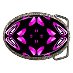 Abstract Pain Frustration Belt Buckle (oval) by FunWithFibro