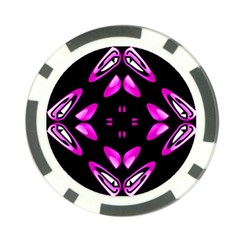 Abstract Pain Frustration Poker Chip