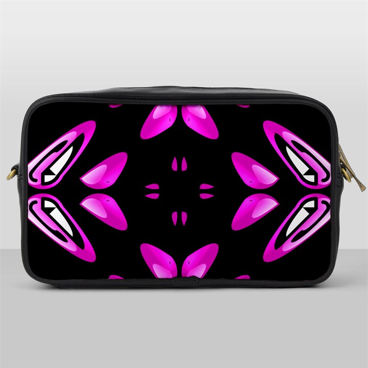 Abstract Pain Frustration Travel Toiletry Bag (One Side)