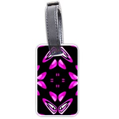 Abstract Pain Frustration Luggage Tag (one Side) by FunWithFibro