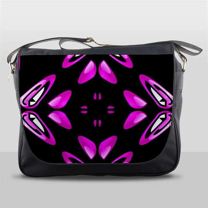 Abstract Pain Frustration Messenger Bag