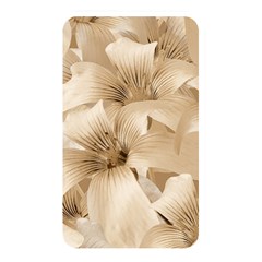 Elegant Floral Pattern In Light Beige Tones Memory Card Reader (rectangular) by dflcprints