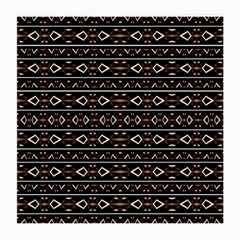 Tribal Dark Geometric Pattern03 Glasses Cloth (medium, Two Sided) by dflcprints