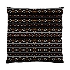 Tribal Dark Geometric Pattern03 Cushion Case (two Sided)  by dflcprints