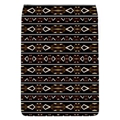 Tribal Dark Geometric Pattern03 Removable Flap Cover (small) by dflcprints