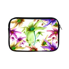 Multicolored Floral Print Pattern Apple Ipad Mini Zippered Sleeve by dflcprints