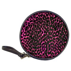 Hot Pink Leopard Print  Cd Wallet