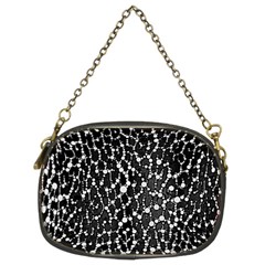 Black&white Leopard Print  Chain Purse (two Sided)  by OCDesignss