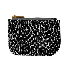 Black&white Leopard Print  Coin Change Purse