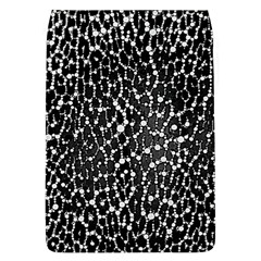 Black&white Leopard Print  Removable Flap Cover (large) by OCDesignss