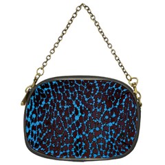 Florescent Leopard Print  Chain Purse (one Side)