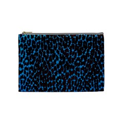 Florescent Leopard Print  Cosmetic Bag (medium) by OCDesignss