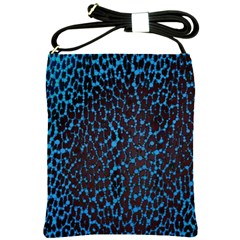 Florescent Leopard Print  Shoulder Sling Bag by OCDesignss