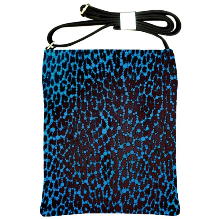 Florescent Leopard Print  Shoulder Sling Bag