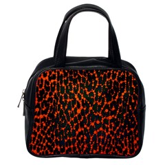 Florescent Leopard Print  Classic Handbag (one Side)