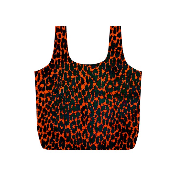 Florescent Leopard Print  Reusable Bag (S)